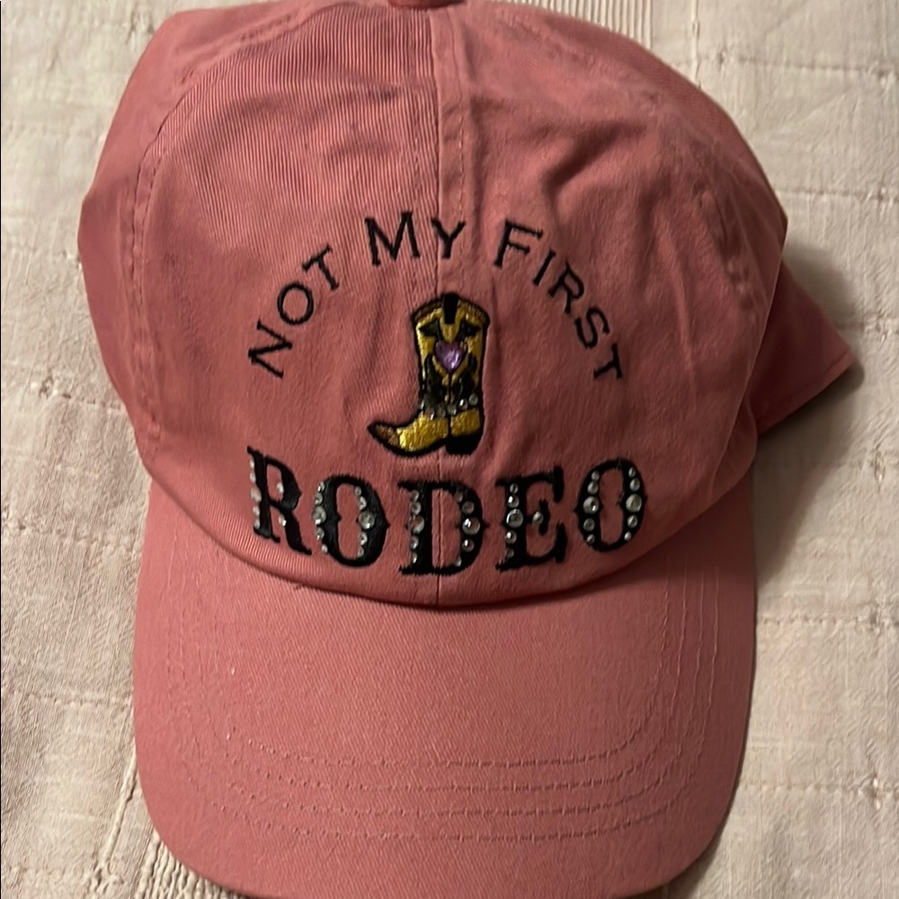 Womens Pink Rodeo Cap - Picture 4 of 4
